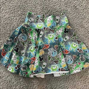 Sweet Petunia Colorfu Disney Print Kids Skirt